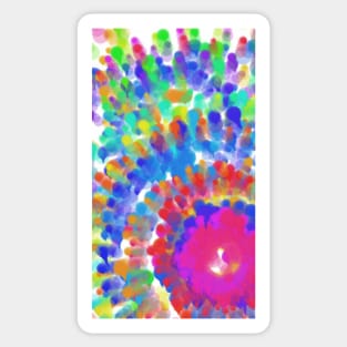 Traditional Tie Dye Sticker